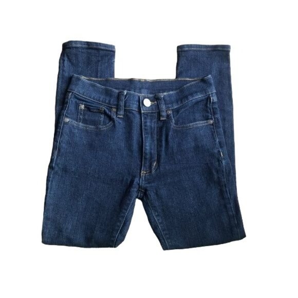 Urban Outfitters BDG Drainpipe High Rise Cropped Denim Jeans Sz 24W - Picture 2 of 4